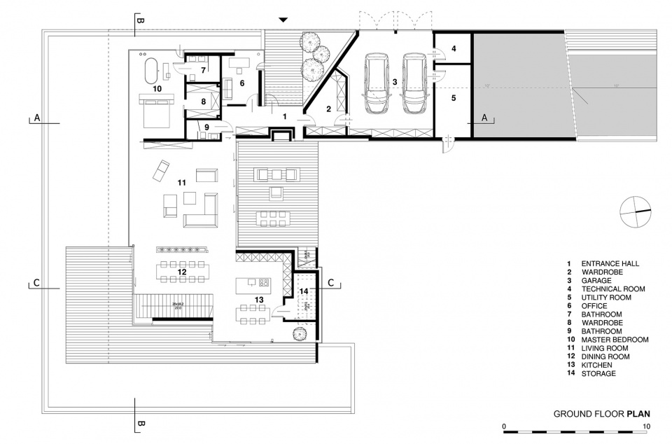 波兰现代河畔别墅，自然与人居的完美融合-91