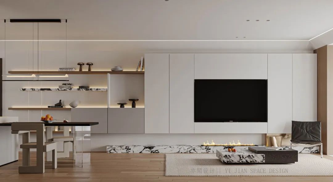 新城悦隽现代风单身公寓丨亦間设计-13