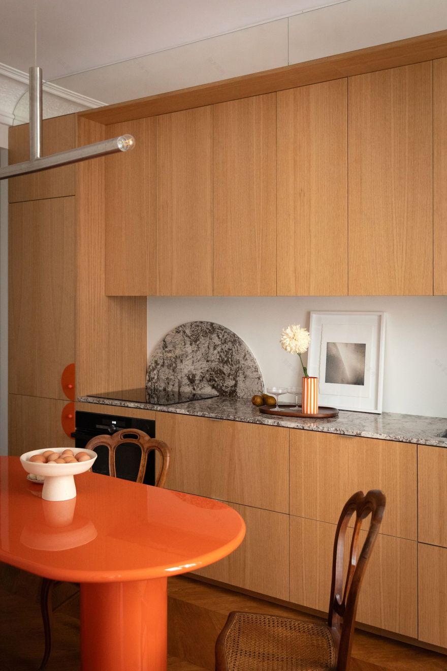 巴黎旧办公室改温馨公寓丨法国巴黎-23