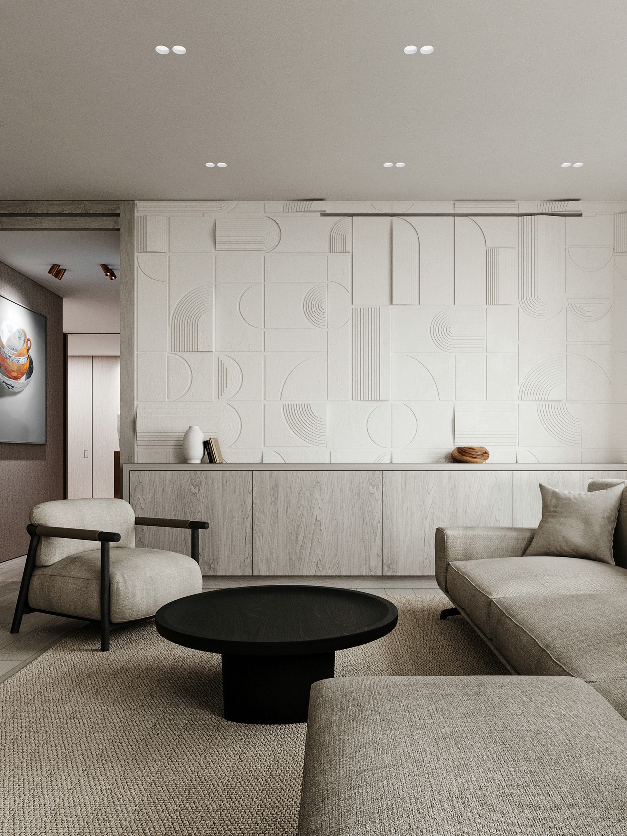 浅色系公寓设计 既淡雅又温暖-3