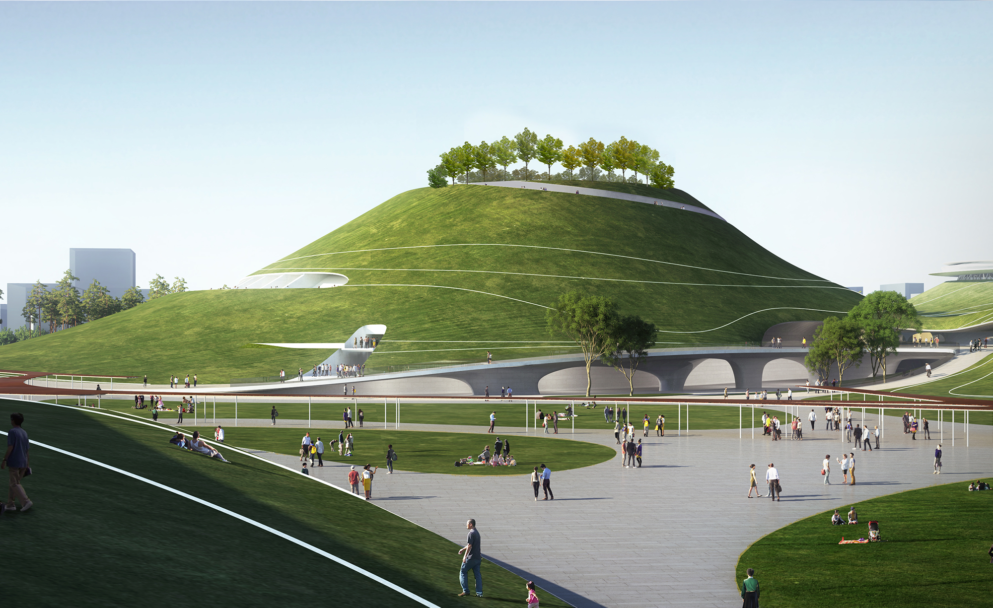 Quzhou Sports Campus（衢州体育校园）丨中国衢州丨MAD Architects-30