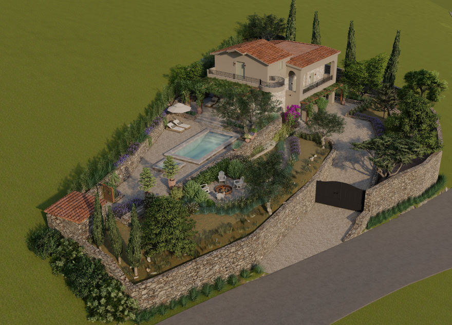 地中海绿洲景观设计丨希腊丨EF 建筑设计工作室-20