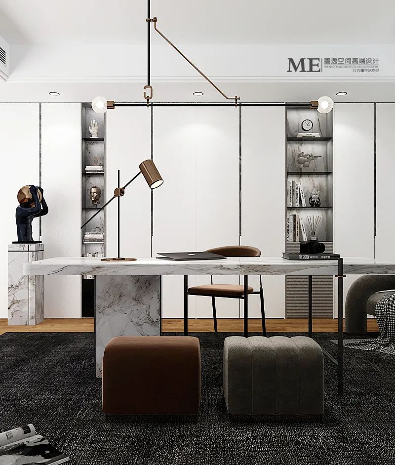 265㎡碧桂园别墅 | 现代简约，情感交流的空间设计-41