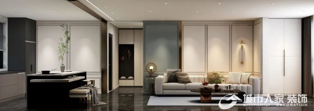 130㎡轻法式风住宅-9