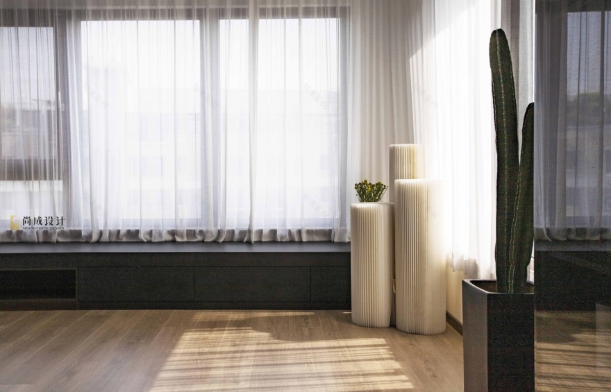 尚成设计 | 260㎡空中别墅的极致生活美学-42