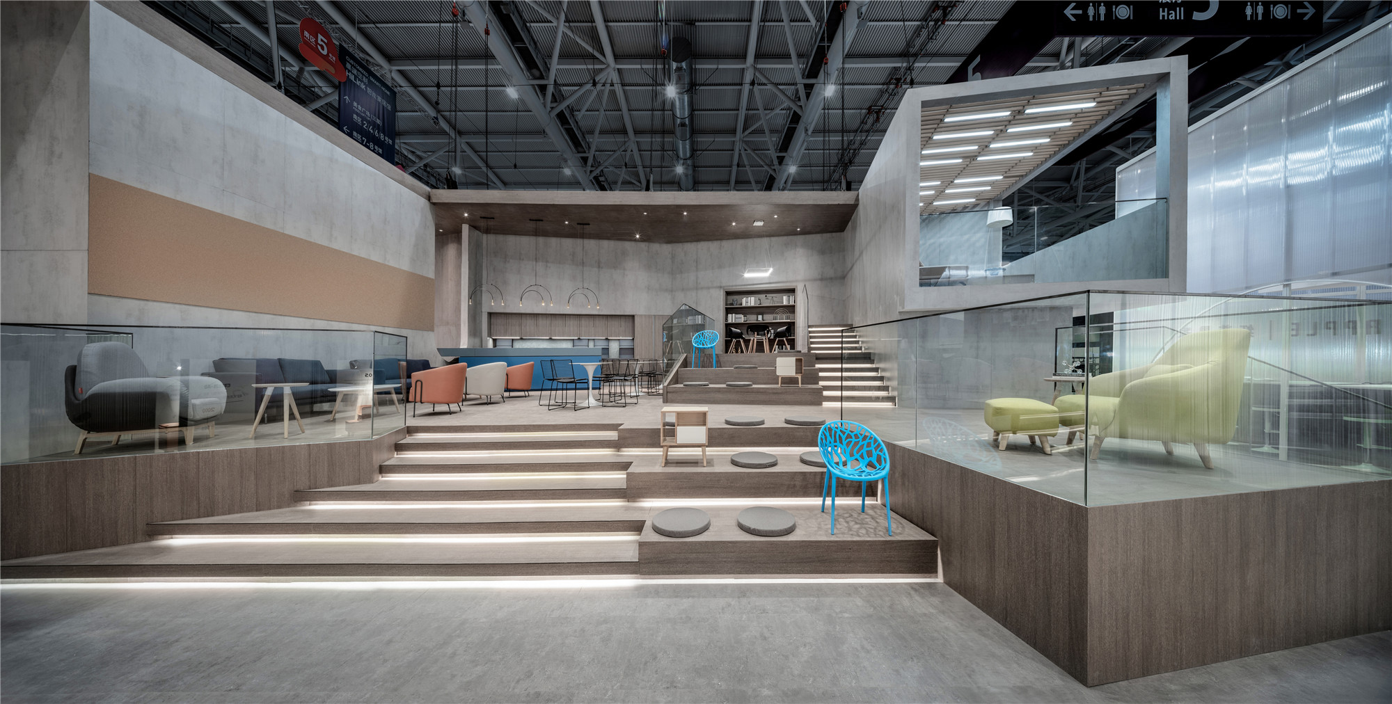 红苹果深圳国际家具展馆丨中国深圳丨竹工凡木设计研究室-12