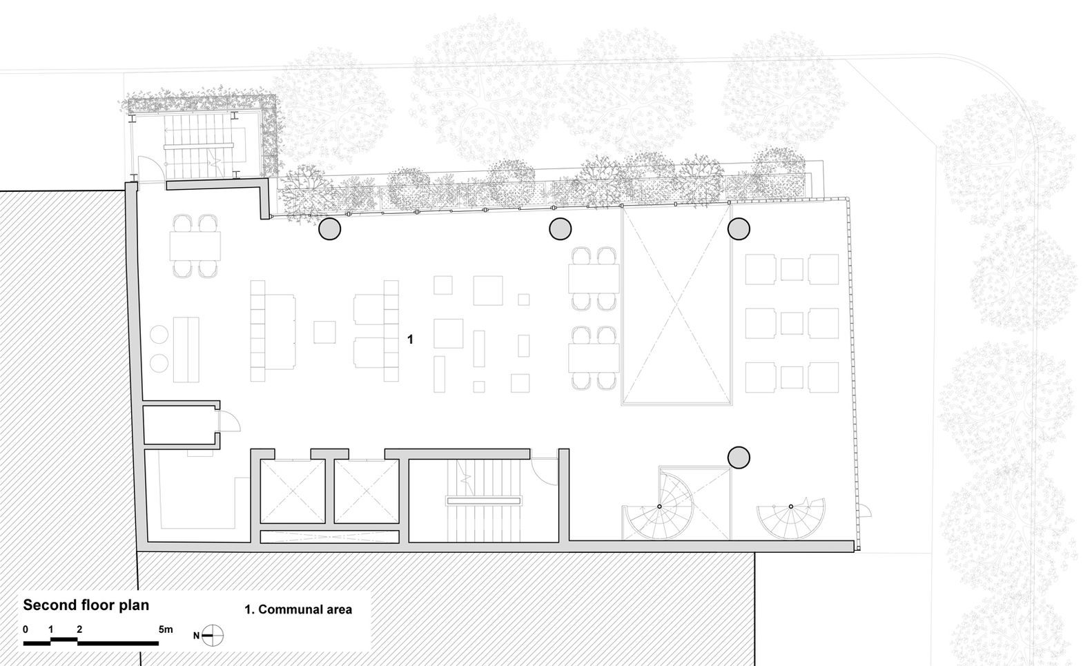 VTN 建筑师事务所在胡志明市设计堆叠玻璃砖总部-39