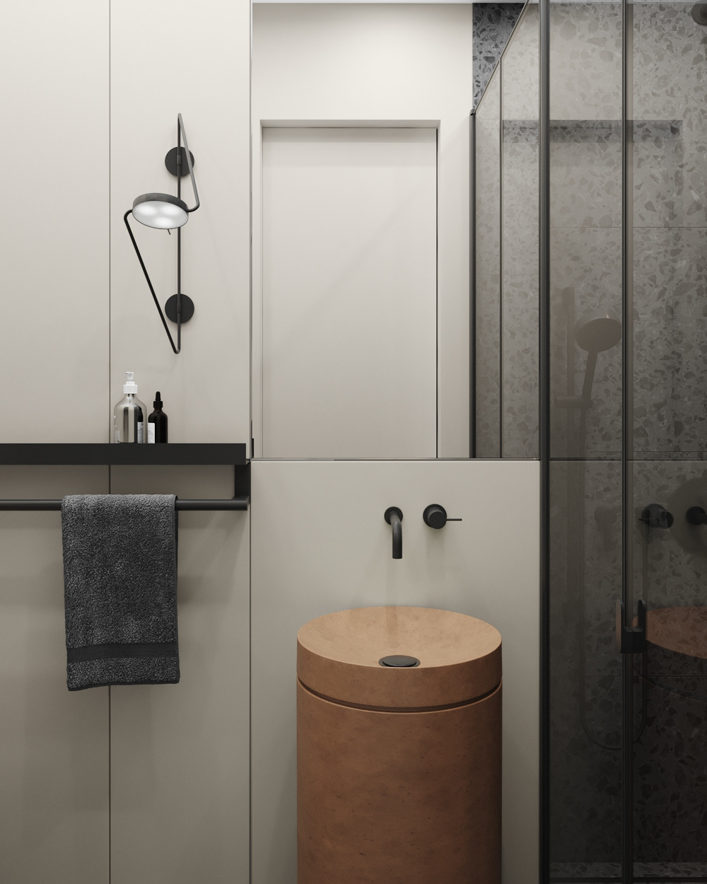 乌克兰基辅小空间公寓设计 很精致-28