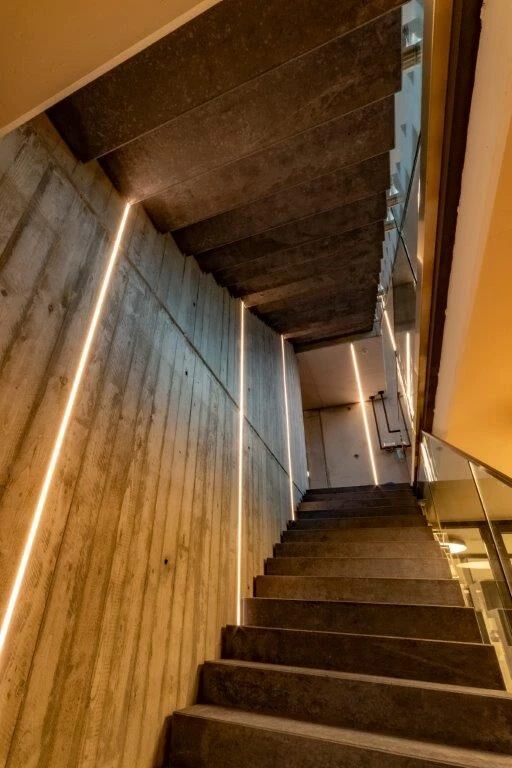 Bauhaus Villa with car lift-63