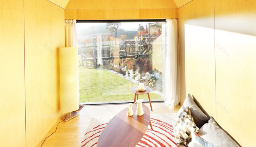 Slow Town生态模块化小屋丨韩国平昌郡-41