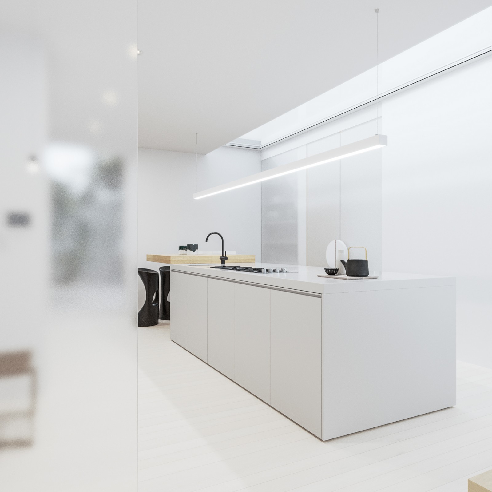 静·纯白极简住宅  LAB House-1