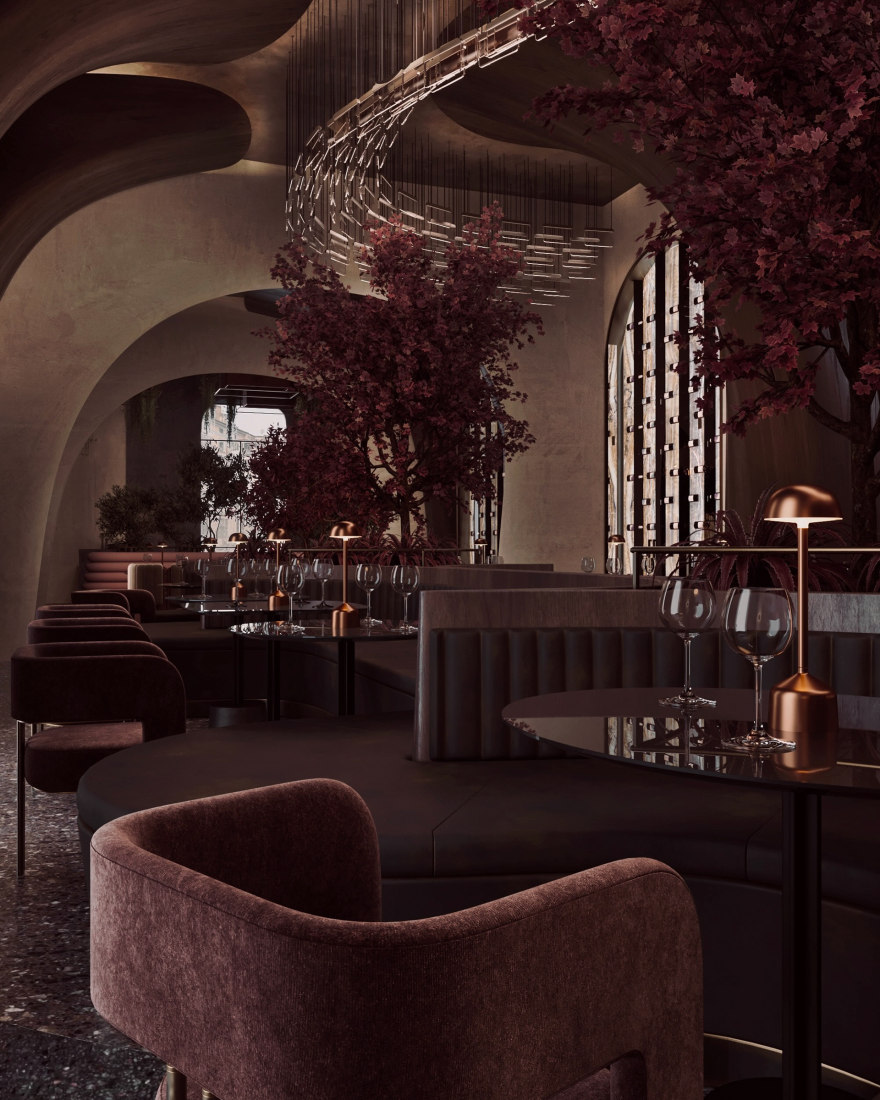 米兰多莫寿司店丨室内设计师Ashley Gadeova,Naos建筑公司-37