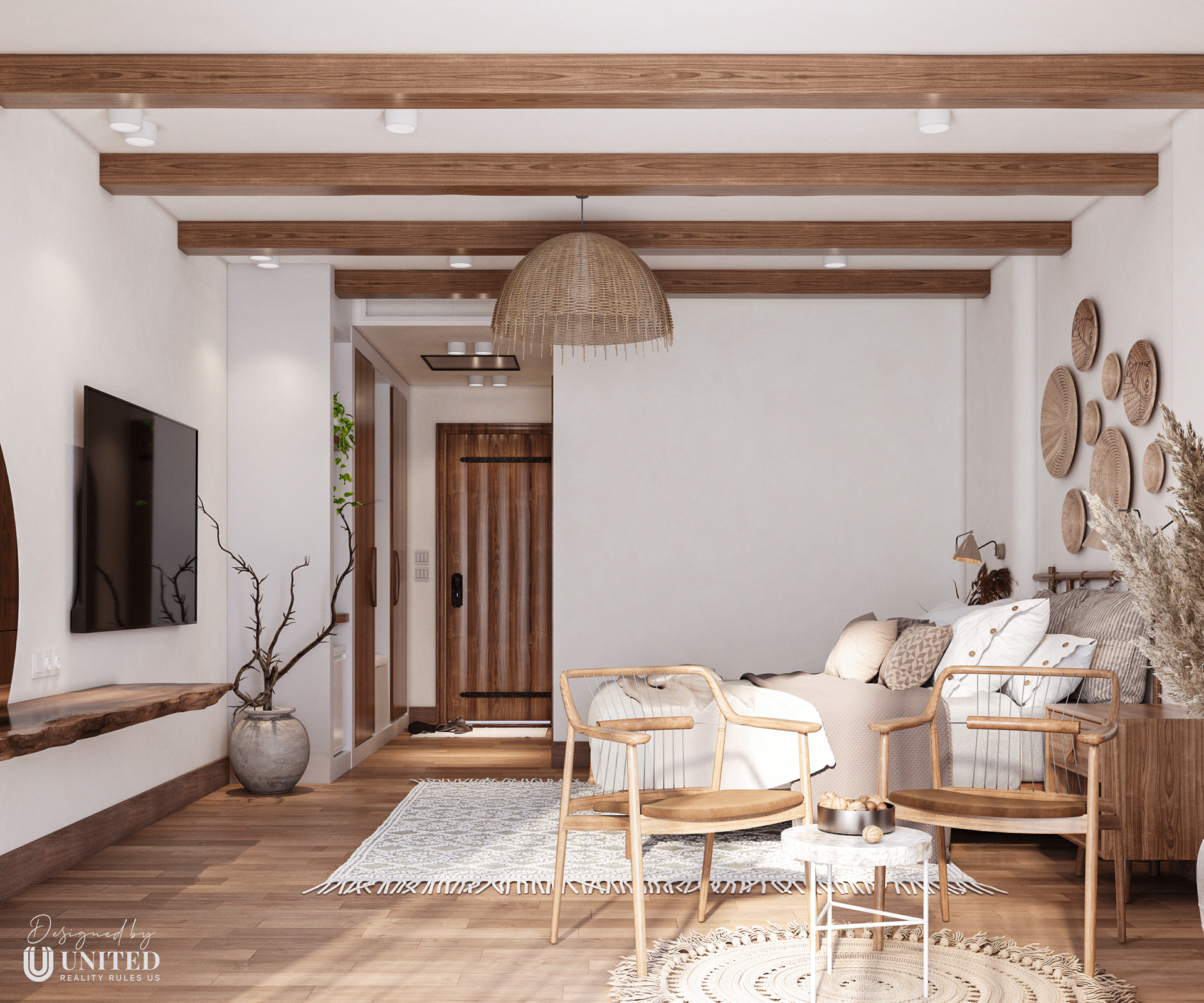 Boho Chic Hotel Room-11