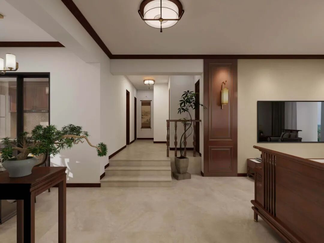 冶金小区|140㎡三居室新中式案例-30