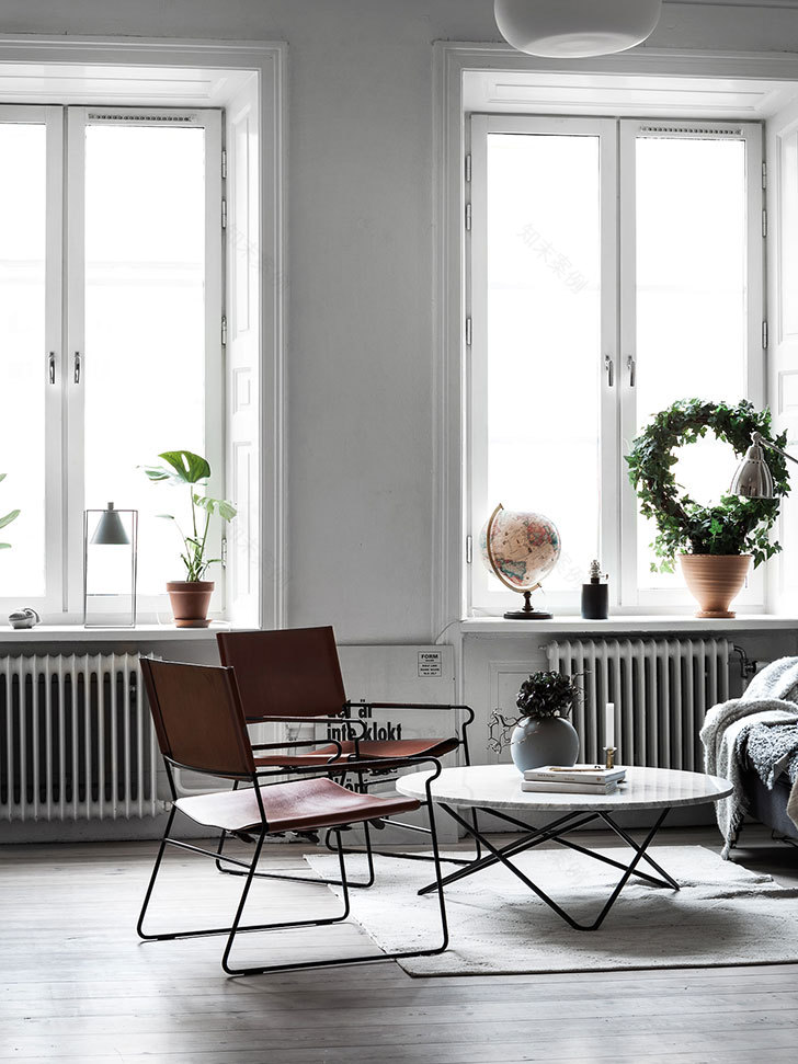 瑞典小公寓的层叠卧室设计-5