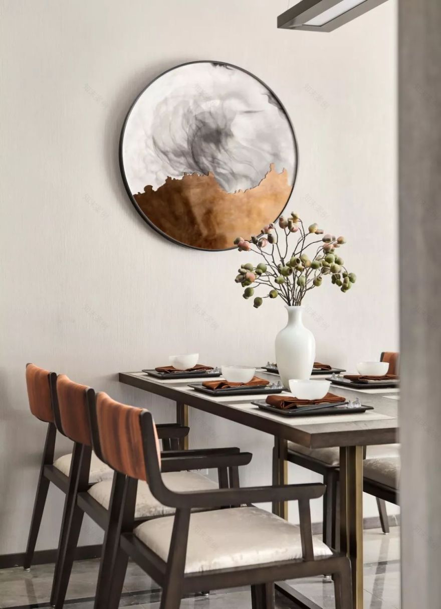 万科泉州金域滨江项目 | 新中式风格的优雅空间-16