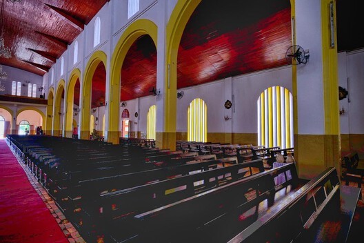 班吉圣母院大教堂丨中非丨法国建筑师罗杰·埃雷尔(Roger Erell)-34