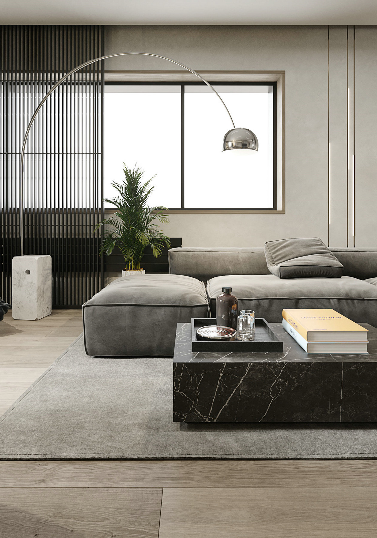 莫斯科简约风空间设计丨俄罗斯莫斯科-6