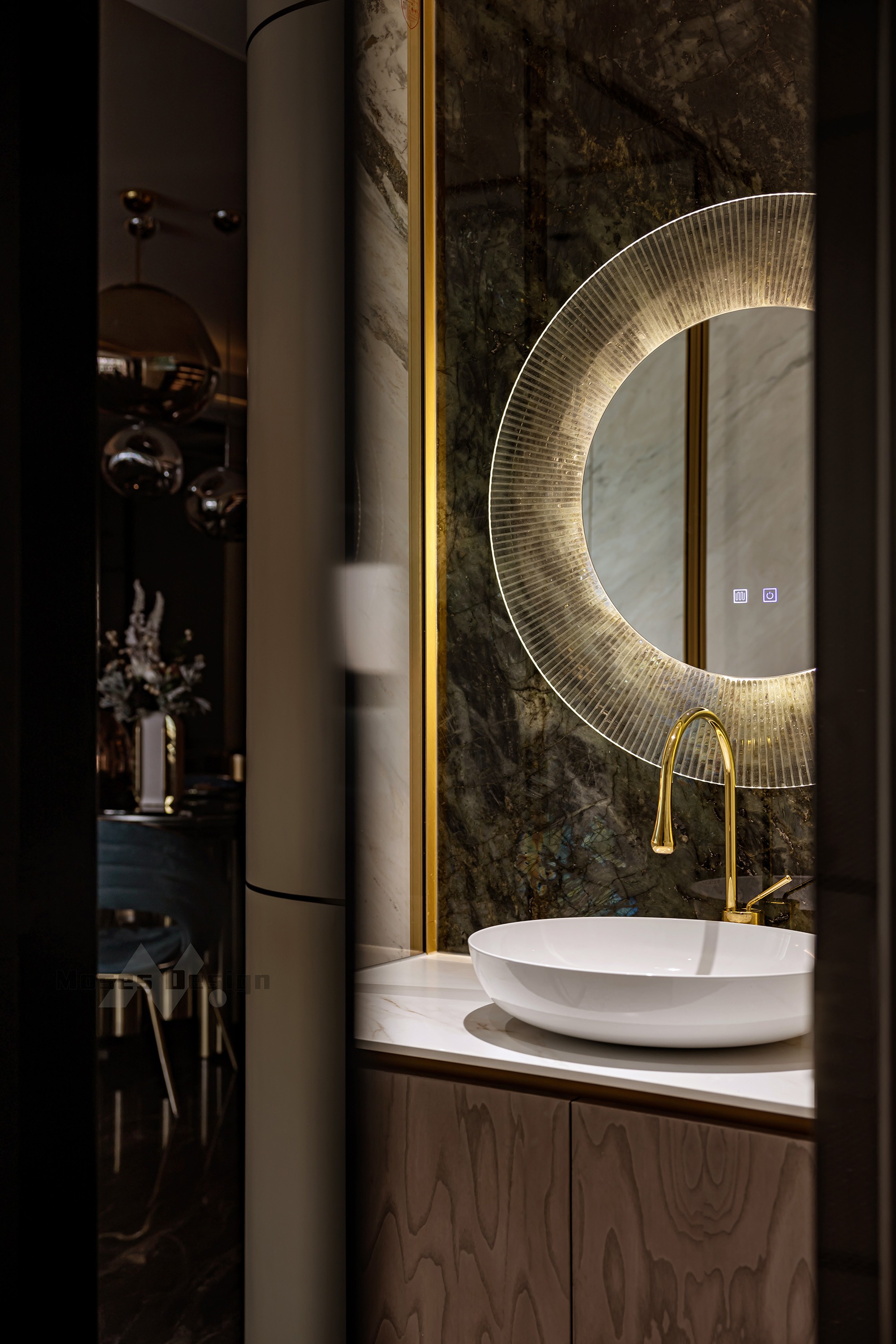 流光溢彩 · 深圳大康福盈门室内设计丨中国深圳丨MosesDesign 墨西设计-36