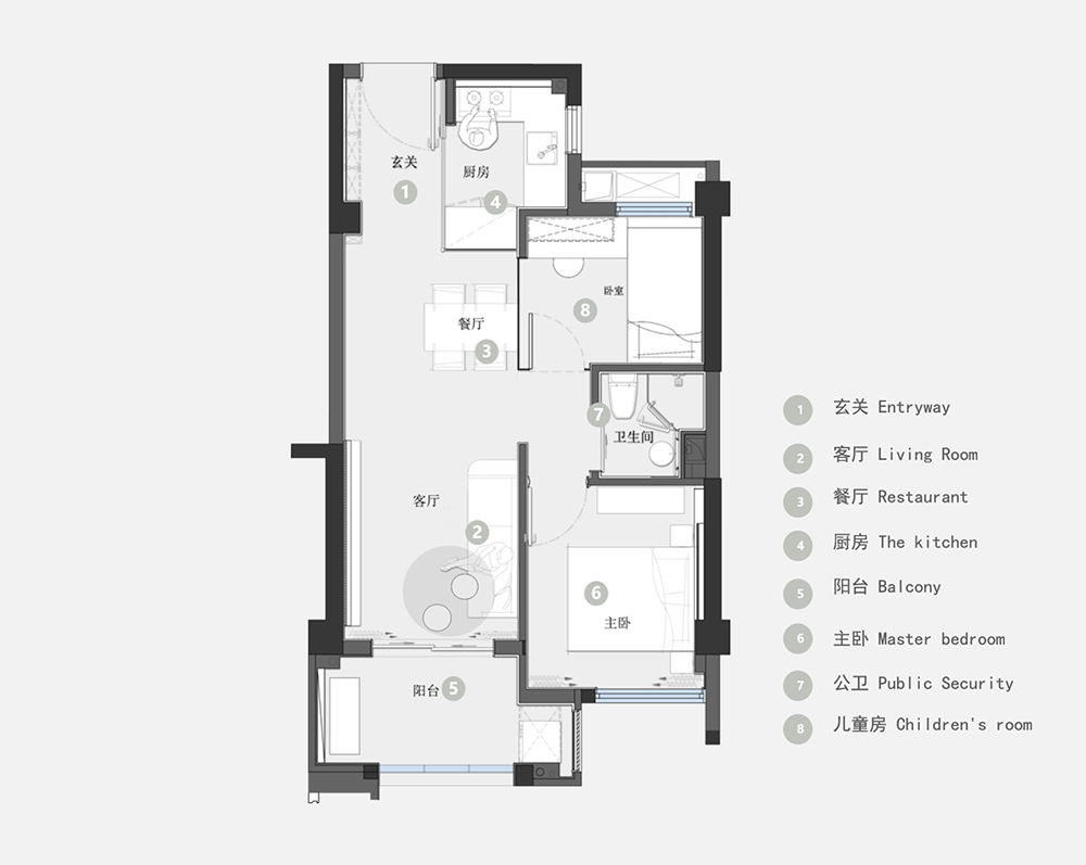 建总誉璟轩样板房丨中国福州丨深圳市曼格空间艺术设计有限公司-29