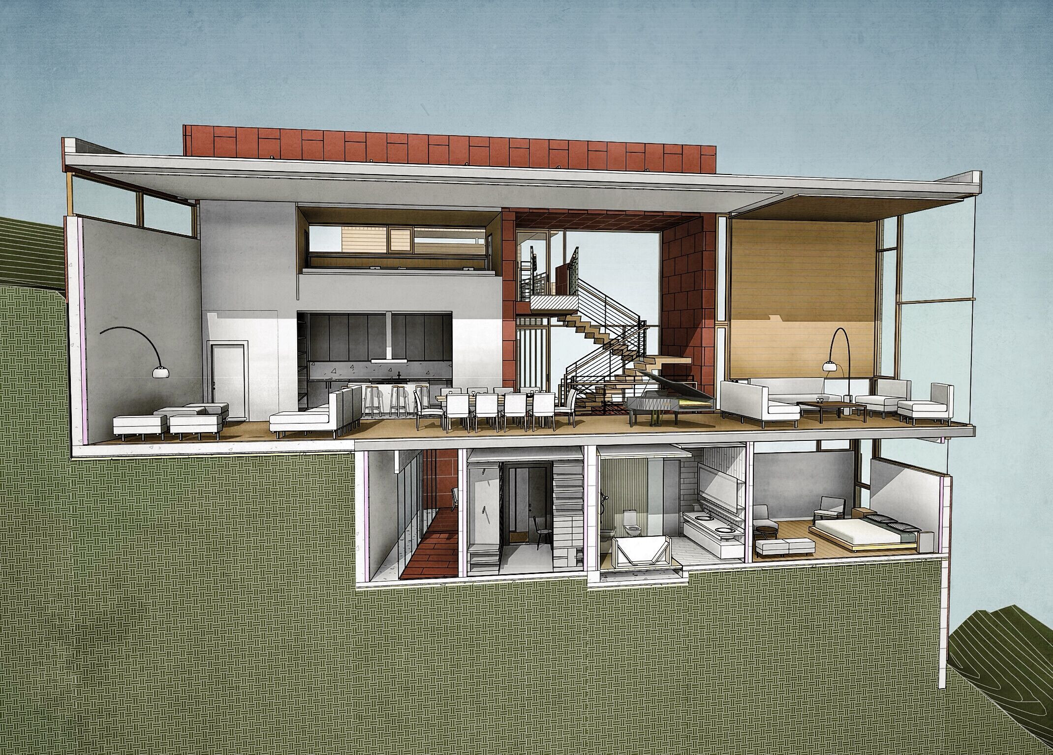 墨西哥零能耗住宅 · Paul Cremou· Studio 绿色设计-16