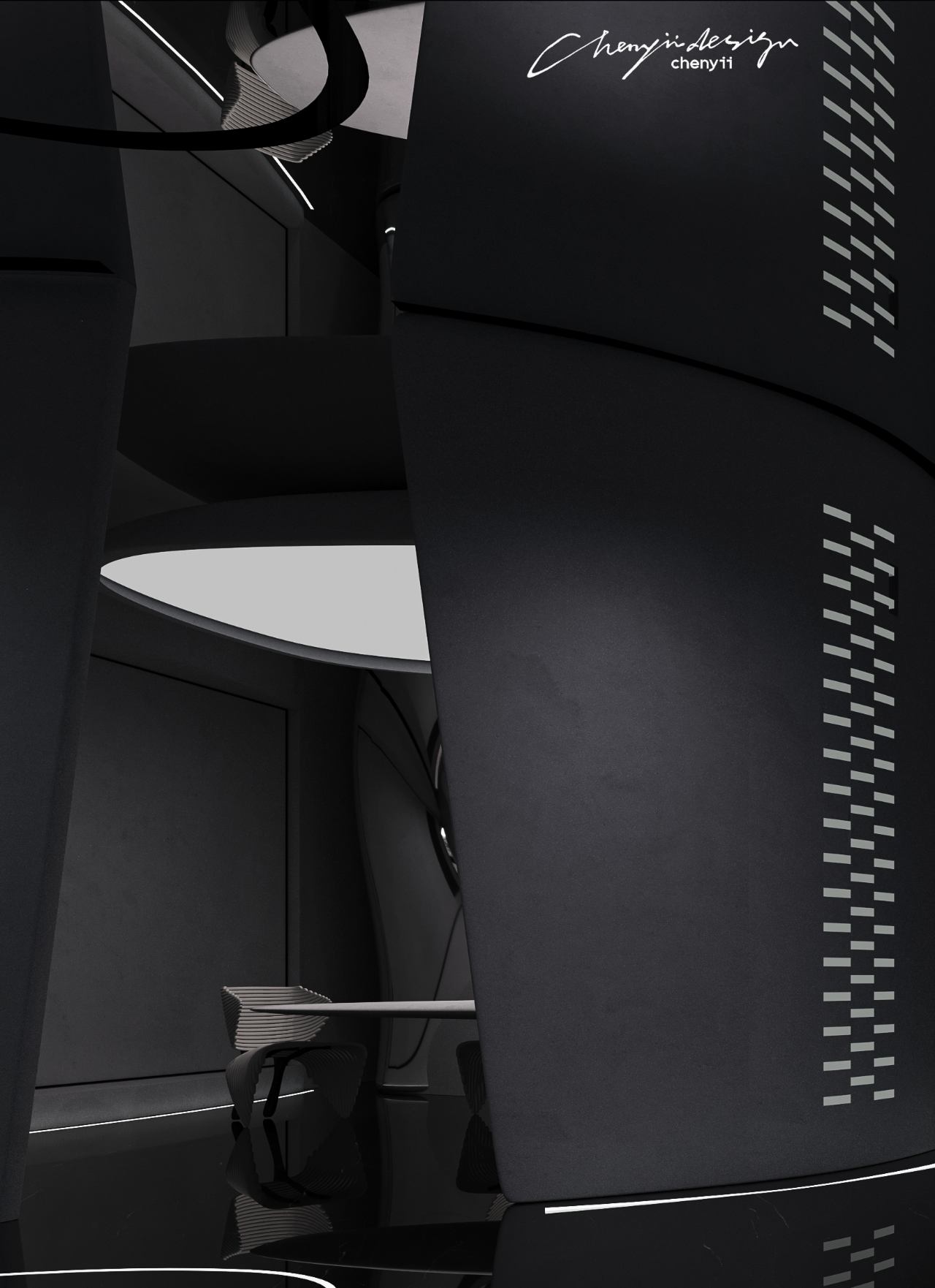 新作 丨 忱意设计：前卫大胆的科技装饰，打造moorgen智能展厅-3