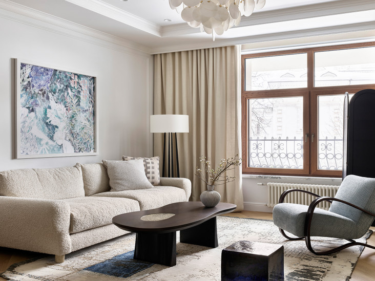 Дизайн двухэтажной квартиры для семейной пары-21