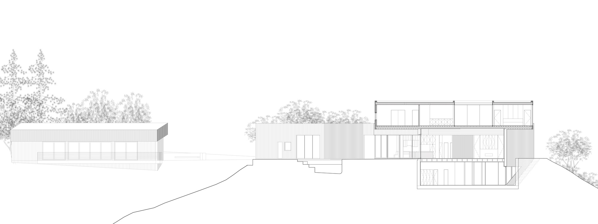 解脱之屋(注:Moksha在印度宗教哲学中意为解脱、救赎,这里结合一般命名习惯这样翻译,具体还需结合实际语境) 丨美国加利福尼亚丨SAW,,Spiegel Aihara Workshop-56