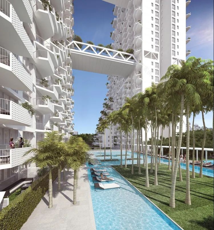 新加坡 Sky Habitat Singapore 住宅景观丨不详-11