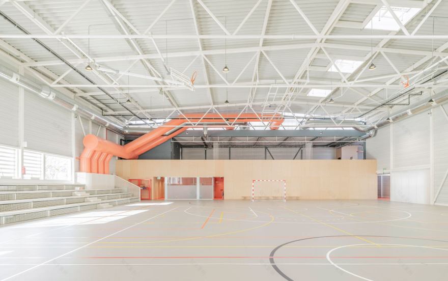 OAOB Arquitectura设计的多功能体育馆丨西班牙马德里-37