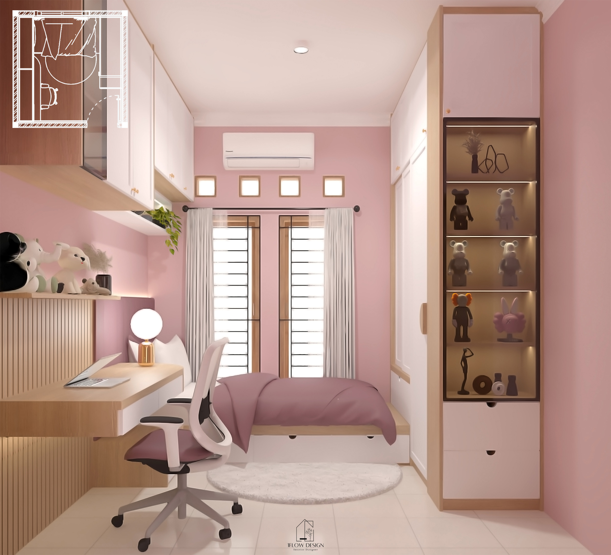 小儿童卧室丨印度丨Studio Kabine-5