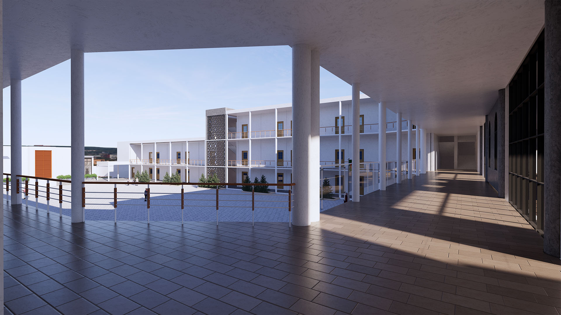 Middle School Complex in O.K,  Saida-5