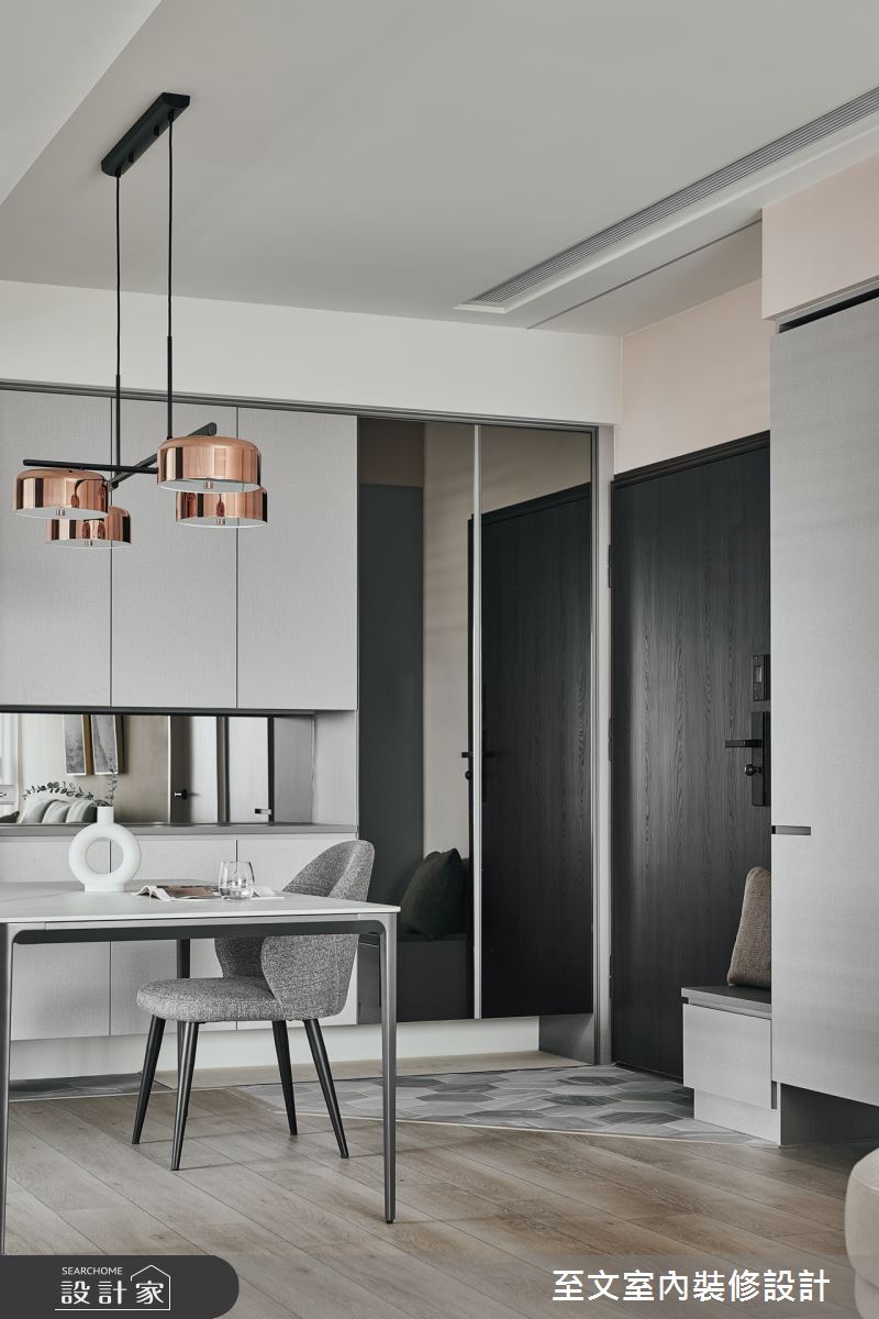 至文·光室·现代风·29坪设计案例丨至文室内装修设计-6