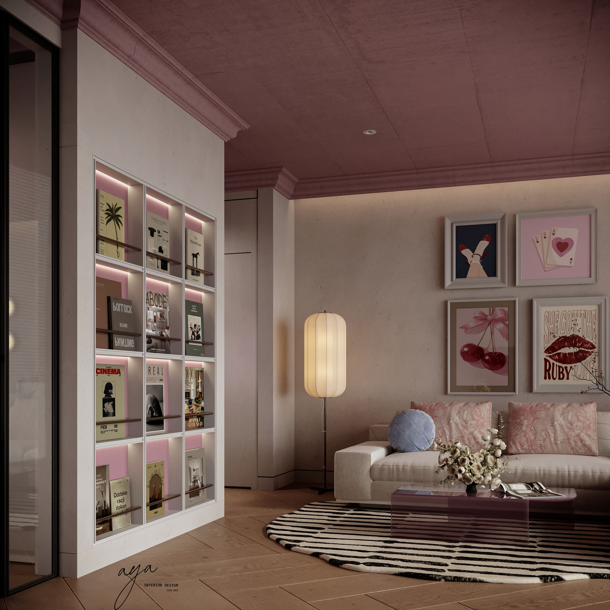 studio apartment living area-6