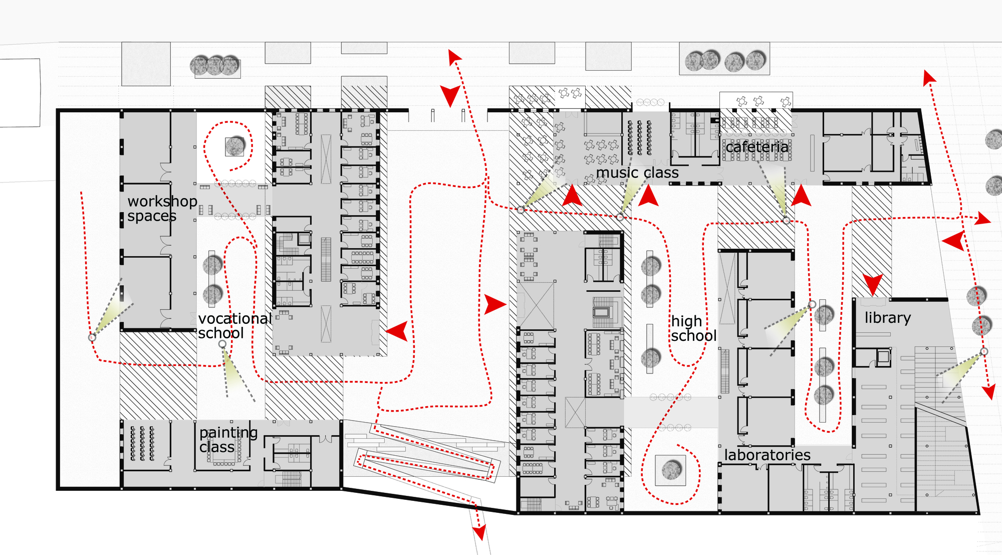 Gökçeada High School Campus  / PAB Architects-39