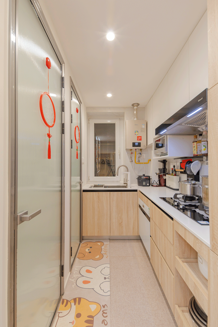 60㎡学区房逆袭 · 一家三口的温馨家园丨中国北京丨恒田设计-33