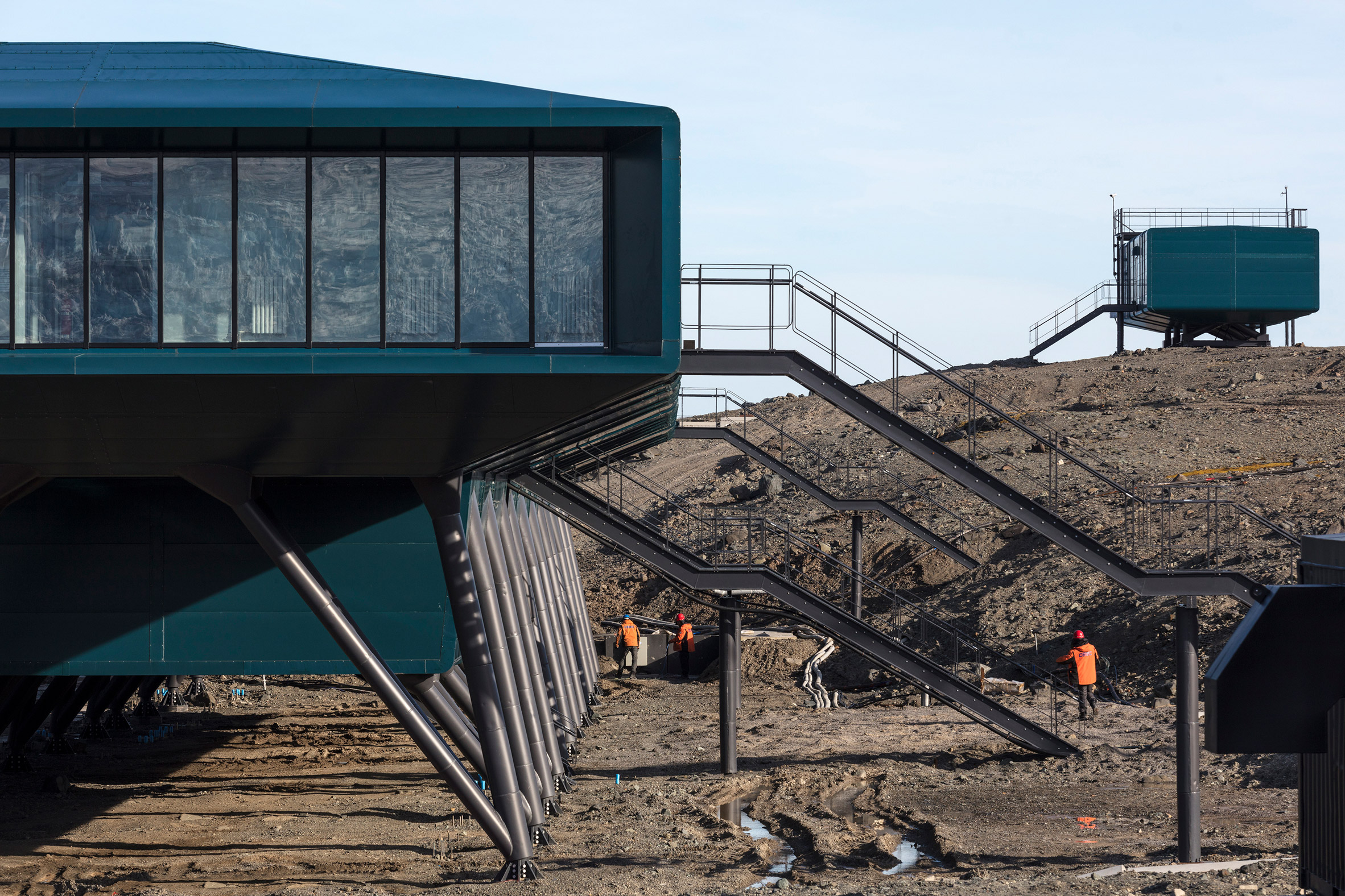 南极巴西研究站，双体式装配式建筑-19