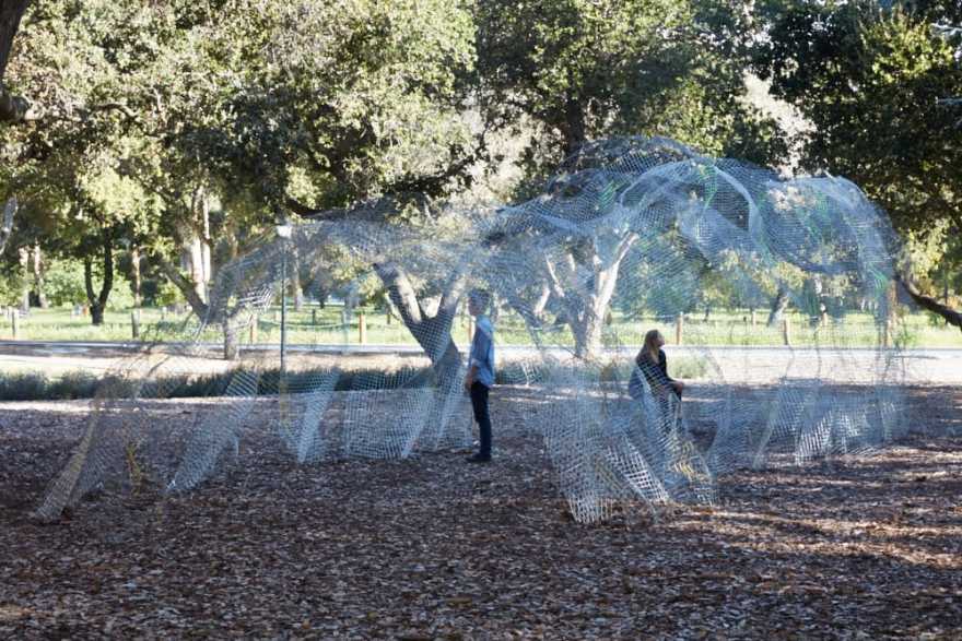 茧;茧状物;(某些昆虫的)卵袋;防护层丨Bach Architecture 及多学科学生团队-2