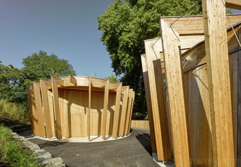 Öhringen动物园内木结构建筑工程丨德国-39