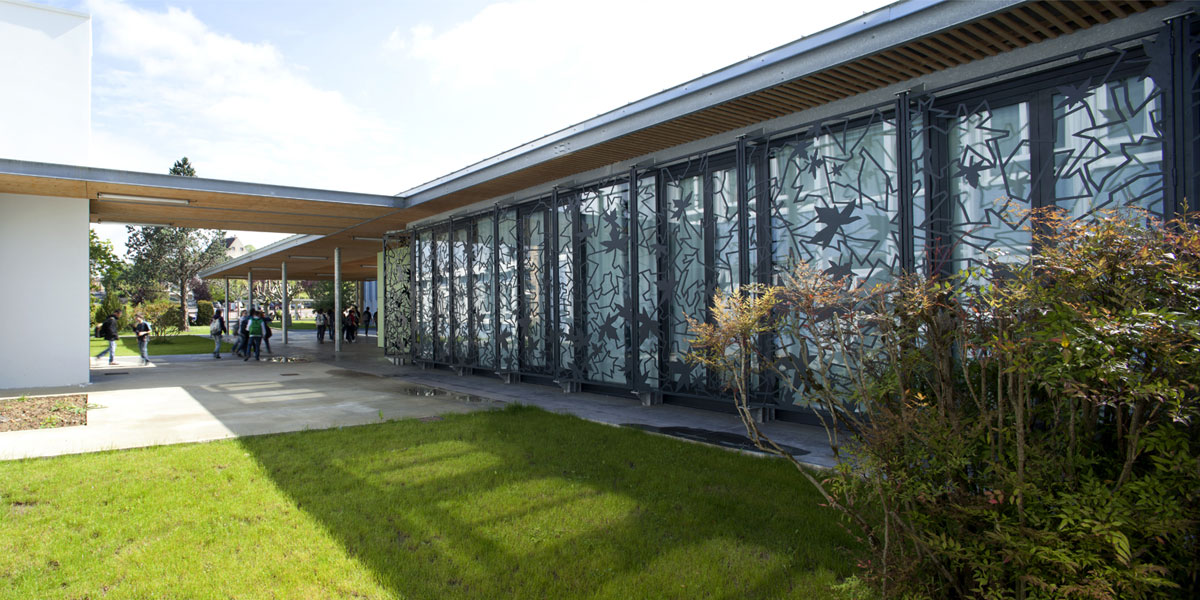 Collège Léo Testut文化设施改造项目丨法国丨CoCo architecture等-2