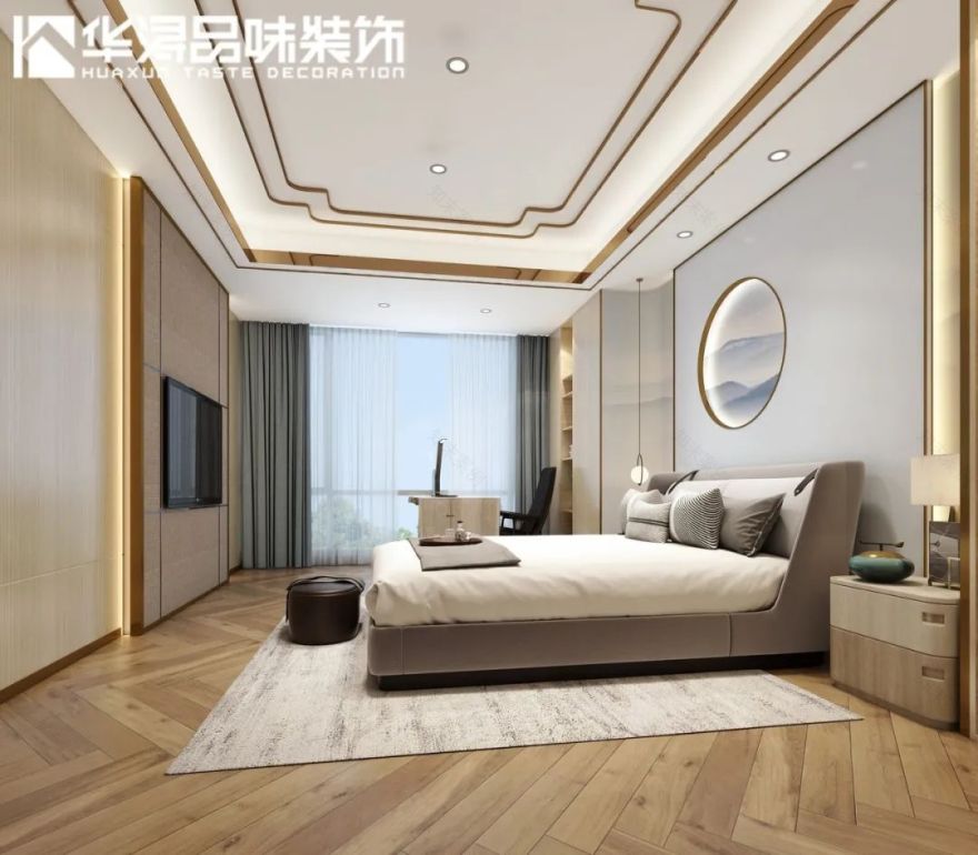 青山绿水间,370m²新中式奢华雅居-62