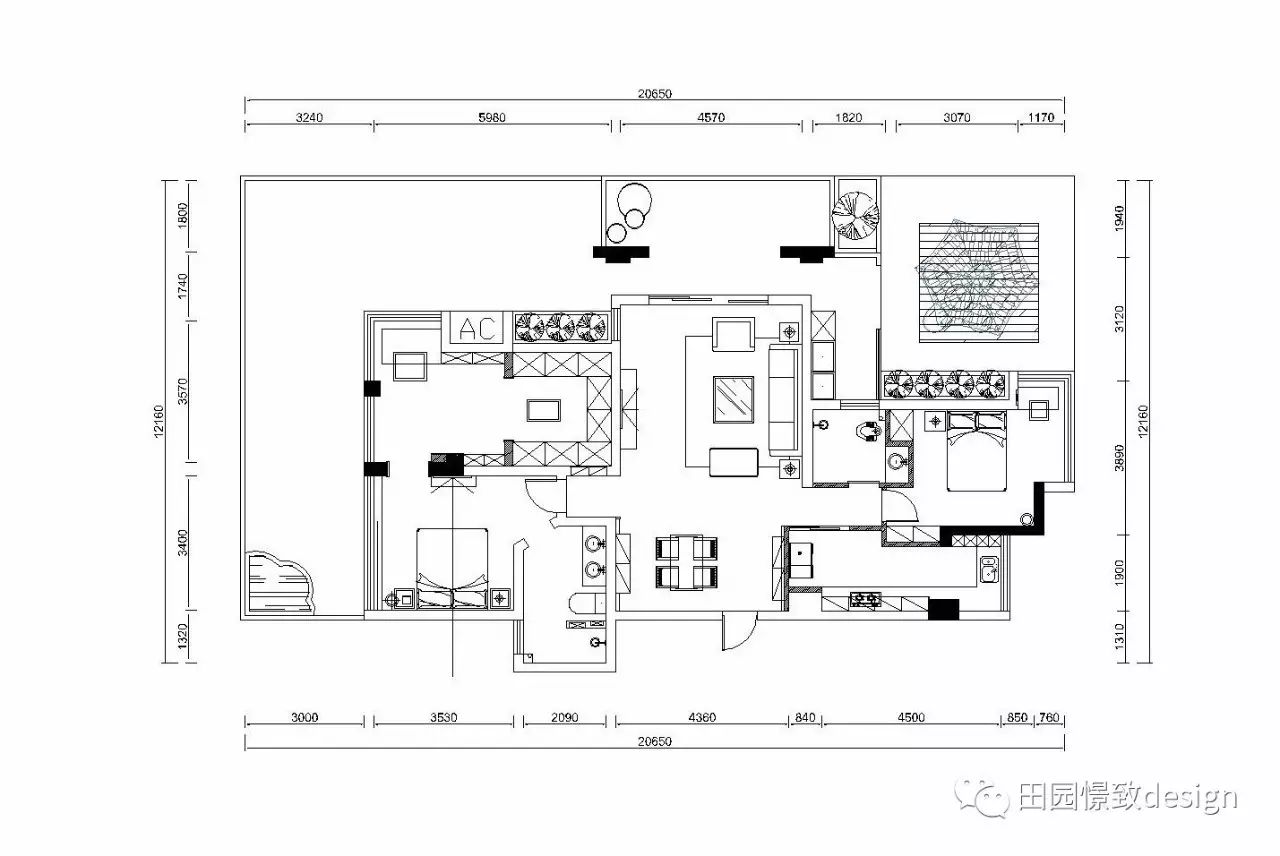 德阳凯丽景湖 130 平米美式田园旧房改造，女神的私密花园-32