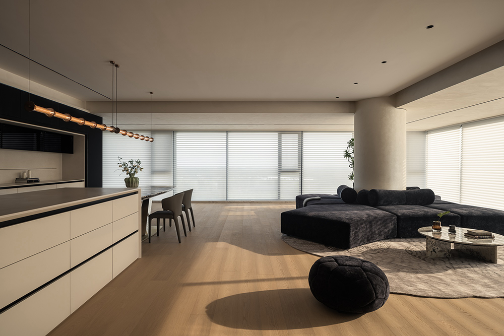 长安首府316㎡平层空间设计丨中国西安丨U.AN由恩设计-7