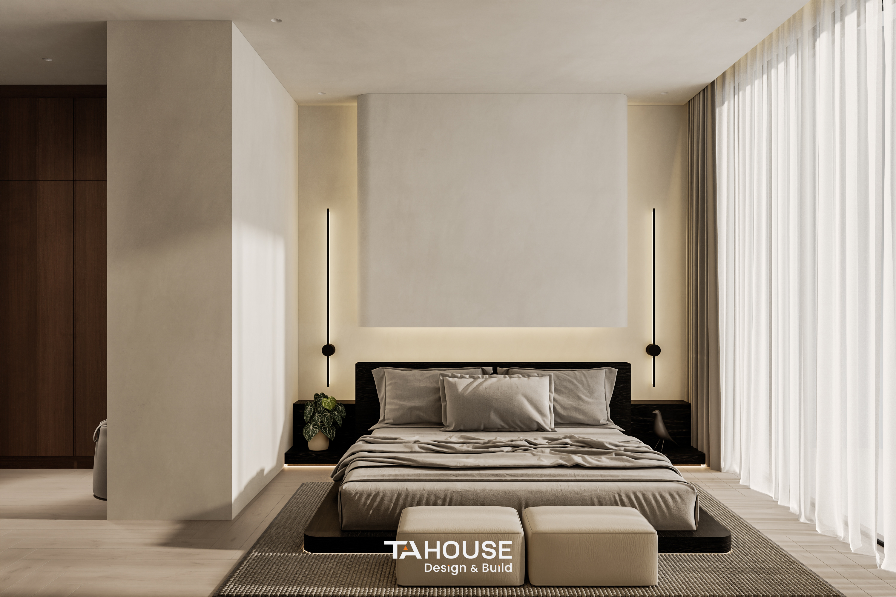 现代卧室 TA 住宅丨越南-8