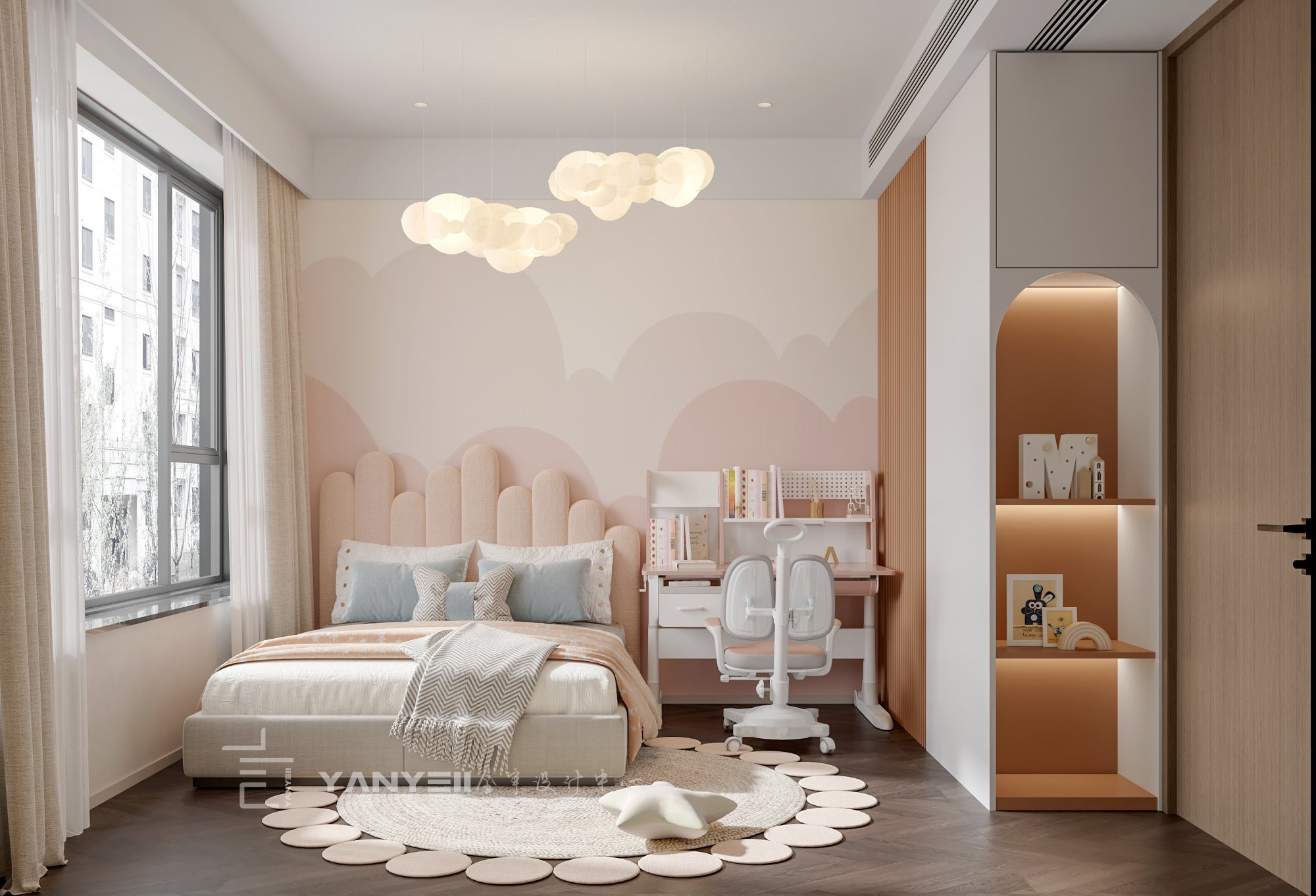 杭州古翠隐秀温馨现代简约案例丨中国杭州-15