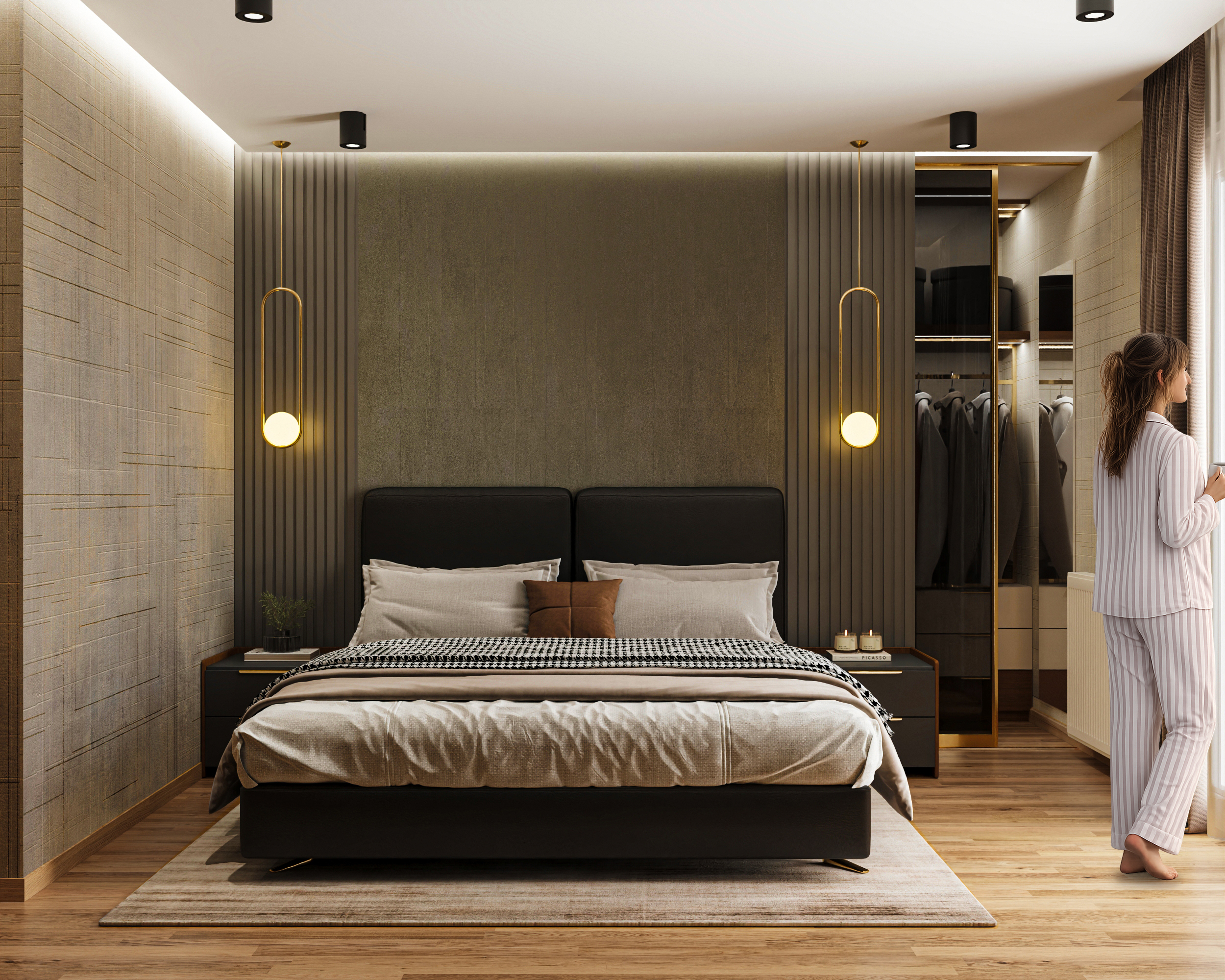 Hotel Inspired Master Bedroom-4