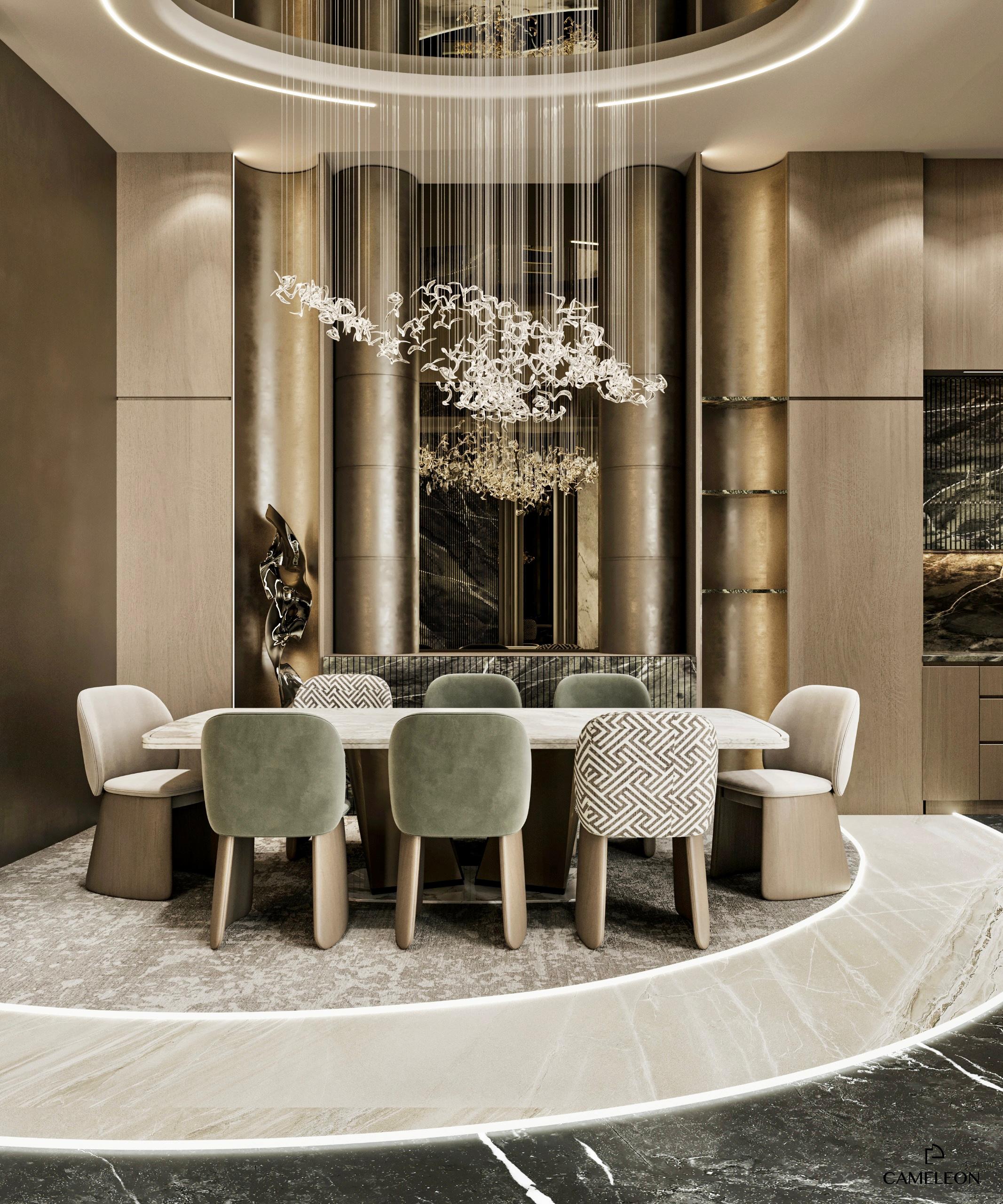 奢华接待区设计丨沙特阿拉伯利雅得丨REEM SAMEH-12