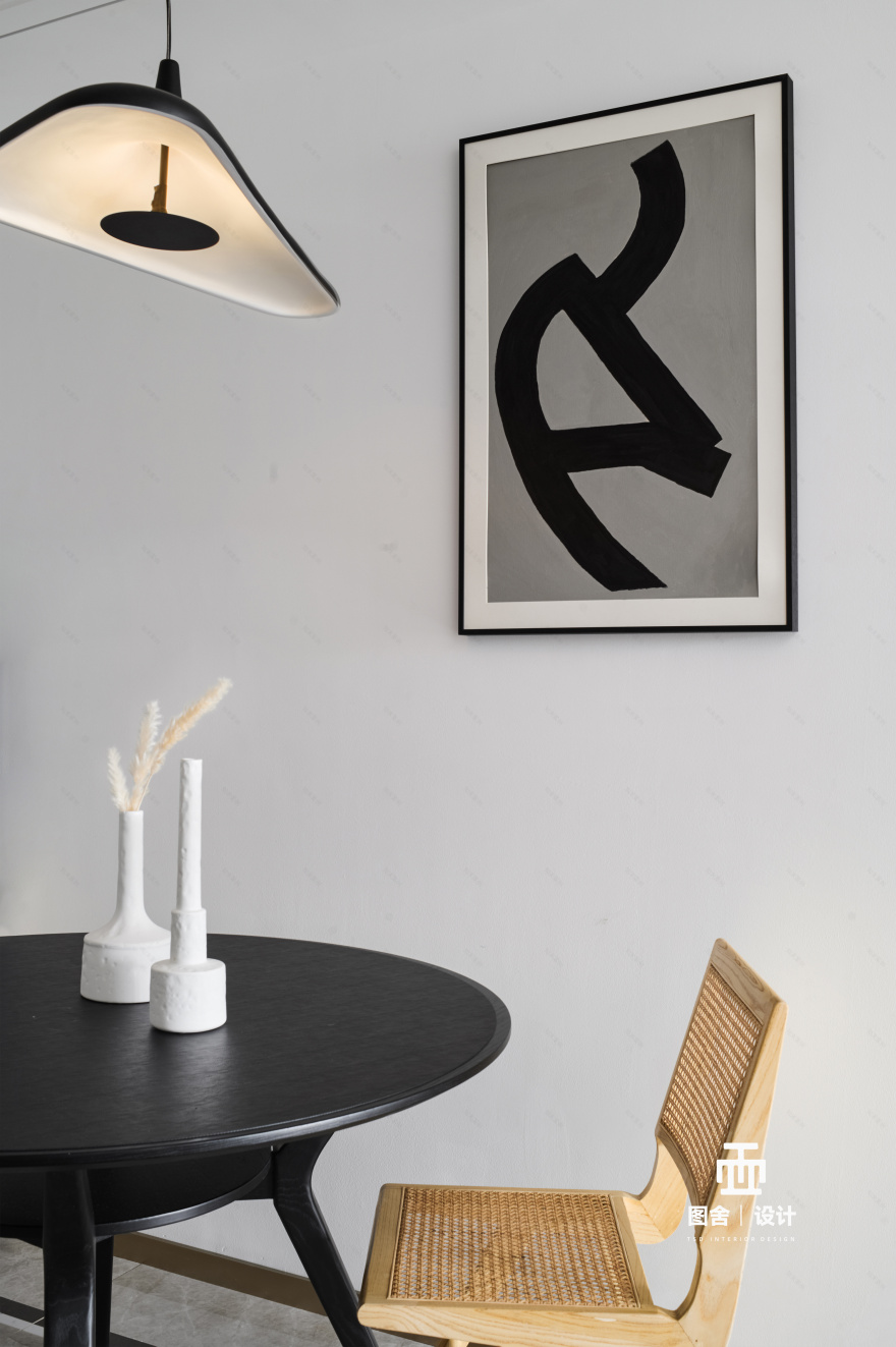 时尚精致的“双面”女主复古,自然新家丨图舍设计-19