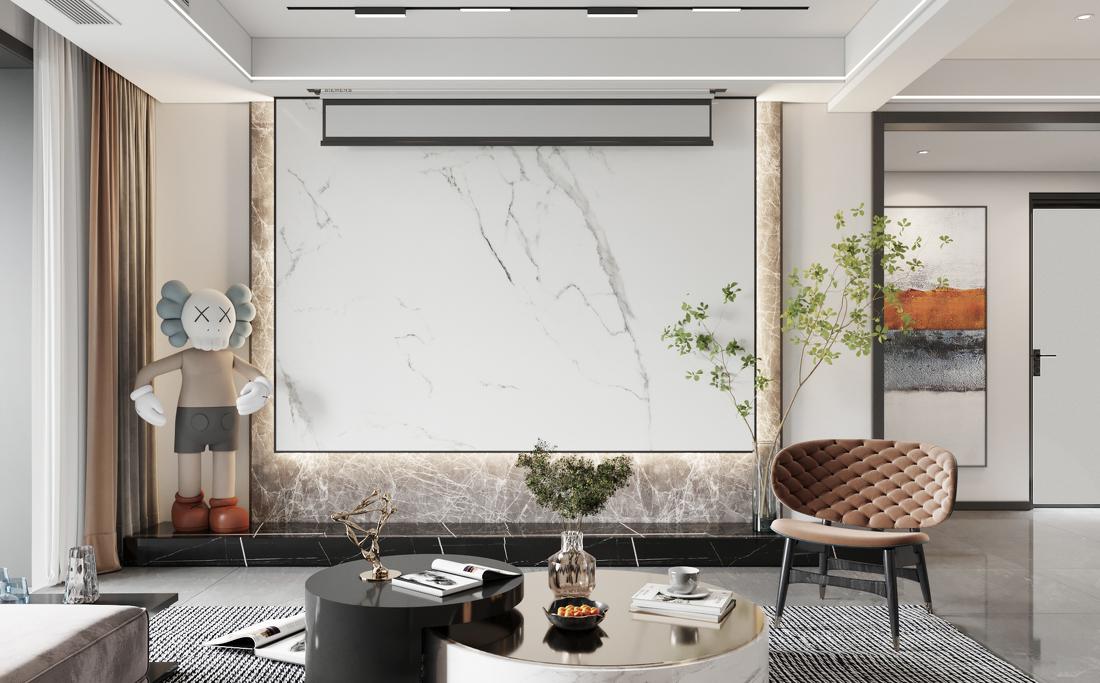 琉璃轻色 · 现代简约丨云端点墨设计-2