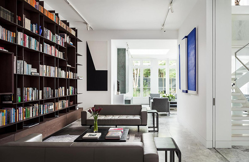 英国伦敦优雅现代设计住宅-15